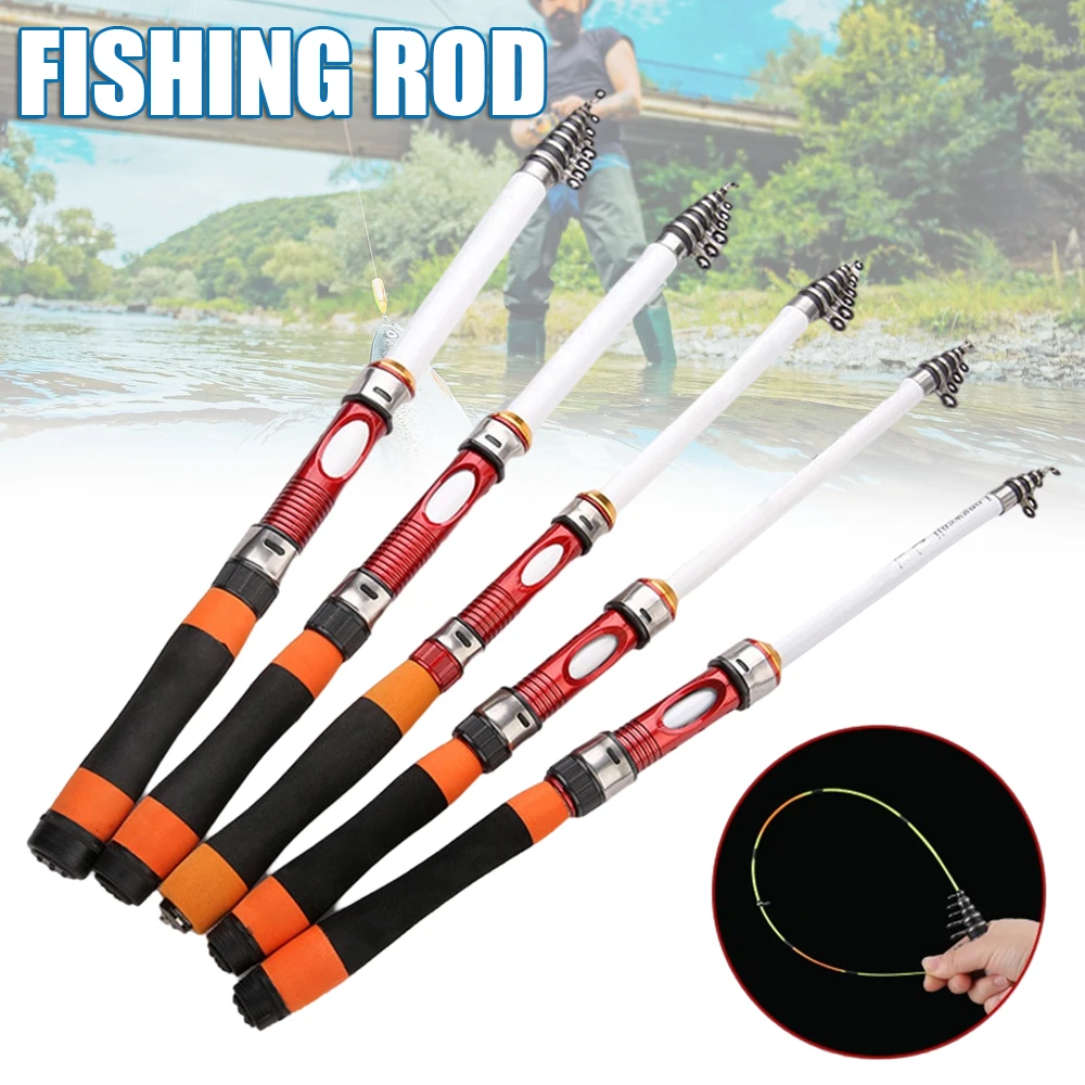 

Telescopic Rock Fishing Rod,Portable Ultra-short Spinning Carbon Fiber Sea Fishing Rods,1.8M 2.1M 2.4M 2.7M 3.0M Travel Pole