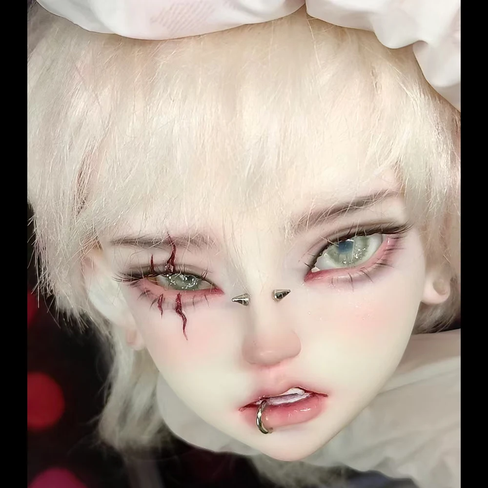Новинка 1/4 шарнирная голова куклы без макияжа искусственная из смолы