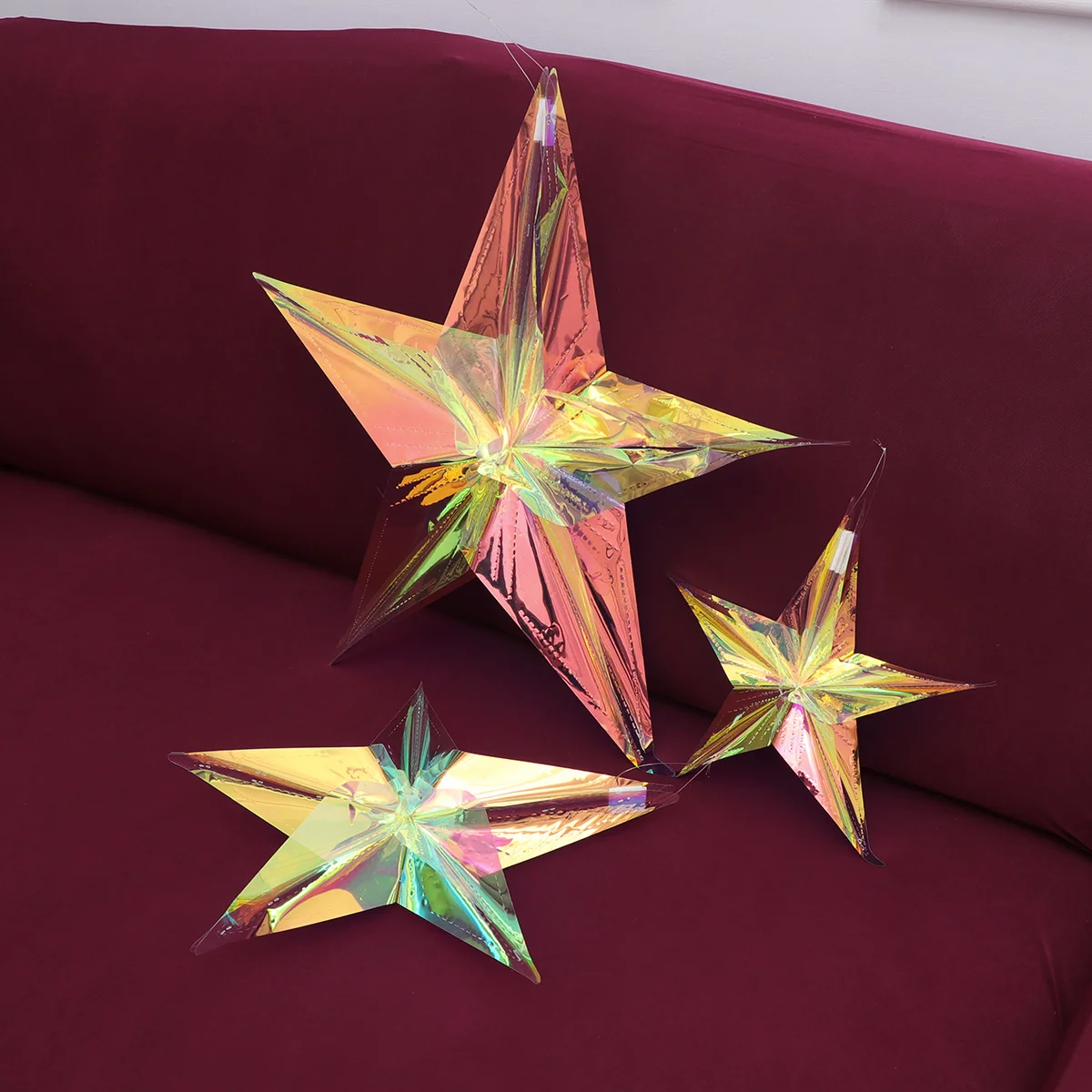 

3 Pcs Wedding Decoration Christmas Party Deccor Pendant Celebrity Novelty Crafts