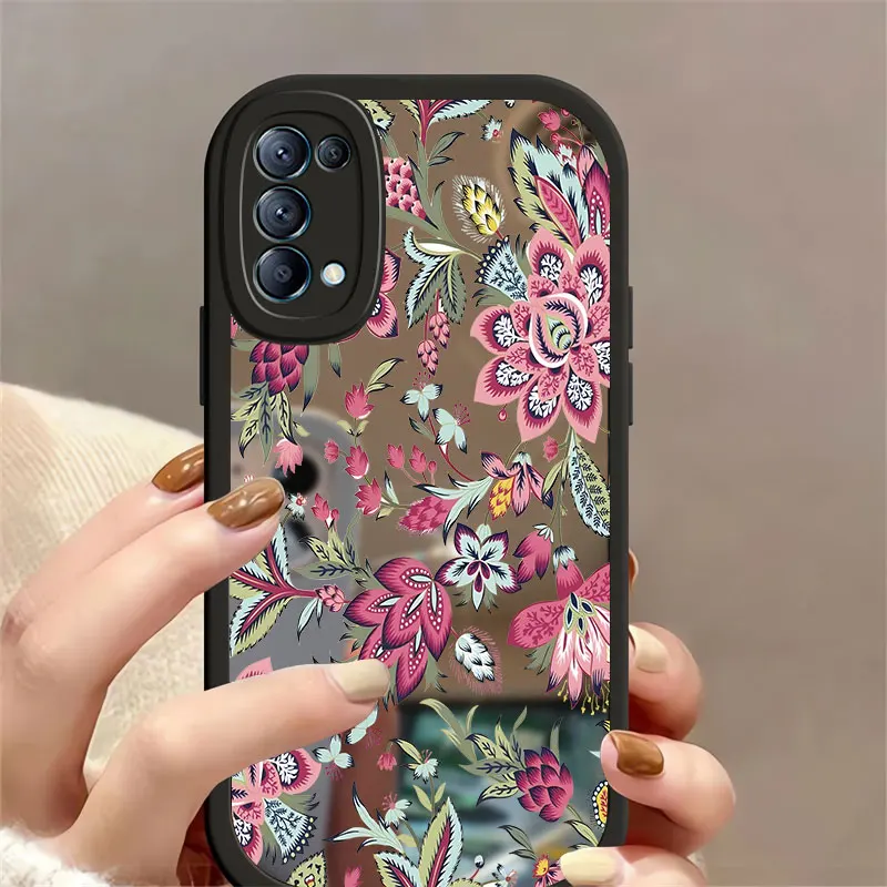 Зеркальный чехол для OPPO F23 F17 Find X3 Lite F19 F11 Reno 2F 2Z 4 4F 5F 2 F9 F21 Pro Мягкий силиконовый с