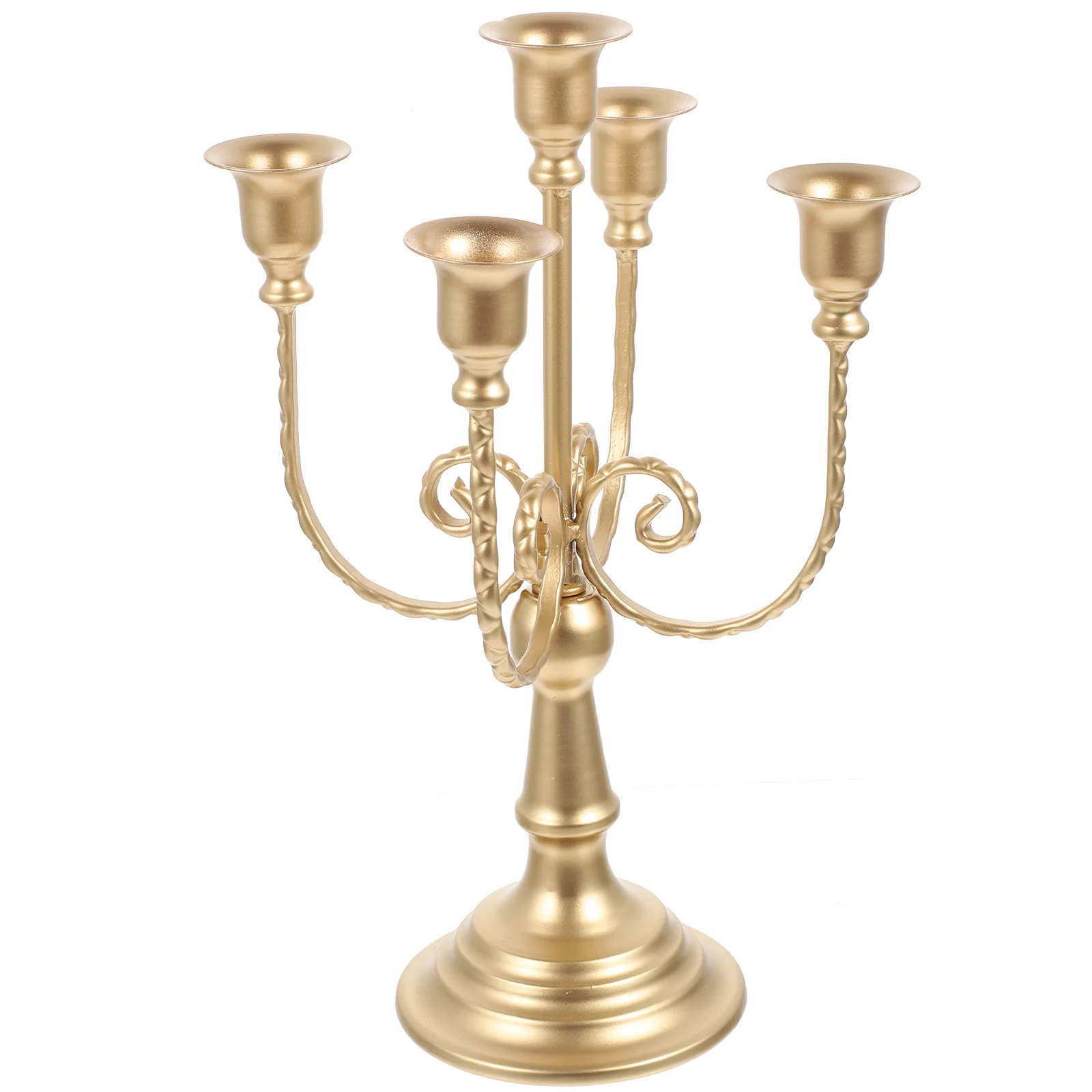 

Holder Holders Stand Candelabra Candlestick Vintage Taper Pillar Decorative Rack Metal Wedding Iron Tall Display Desktop Church