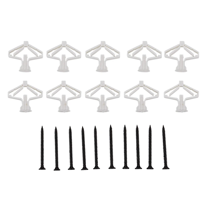 

10 Piece Set 3.5 X 50 Aircraft Expansion Tube Hollow Wall Curtain Gypsum Board Expansion Screw Anchor Bolt Up