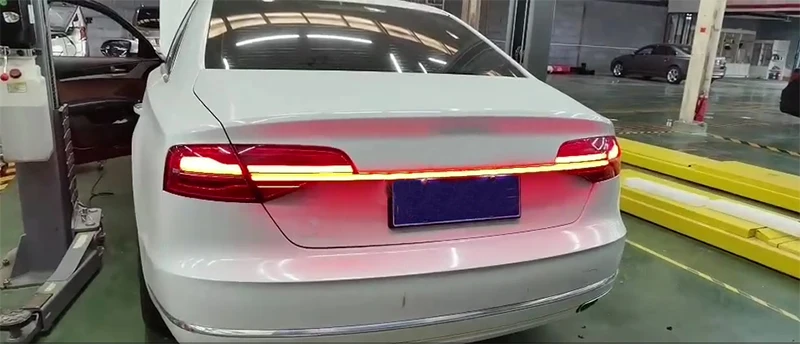

Fit for Audi A8 D4 2011-2018 through taillight modification high quality tail light Easy installation