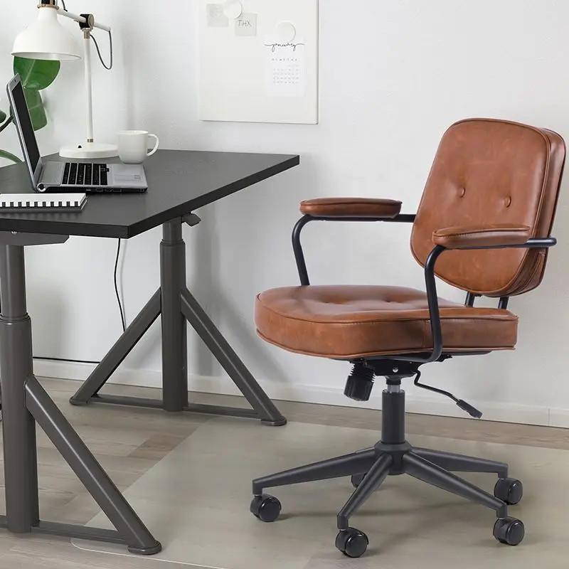 

Office Chair Armchair Modern Individual Bench Swivel Backrest Individual Bedrooms Adult кресло офисное Decoration Furniture