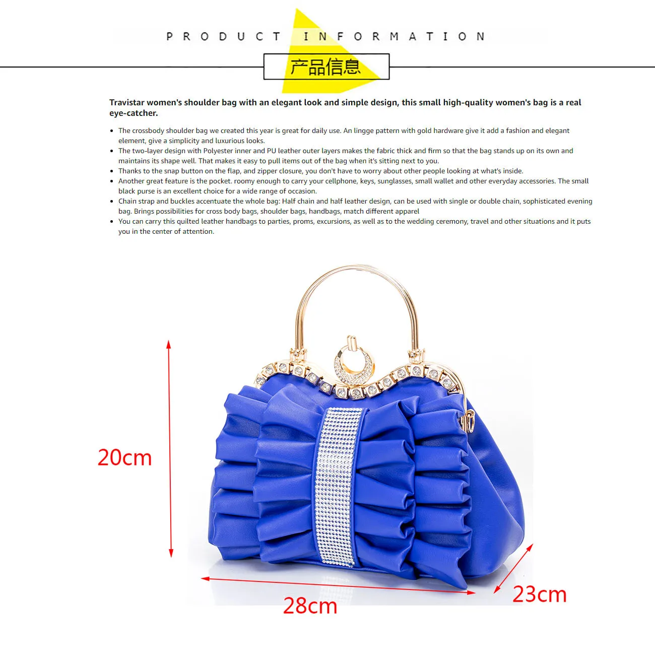 2023 New Luxury Elegant Rhinestone Bags Women Wedding Purse Girl Party Bag Crystal Clutch Diamond Evening Clutch Bag