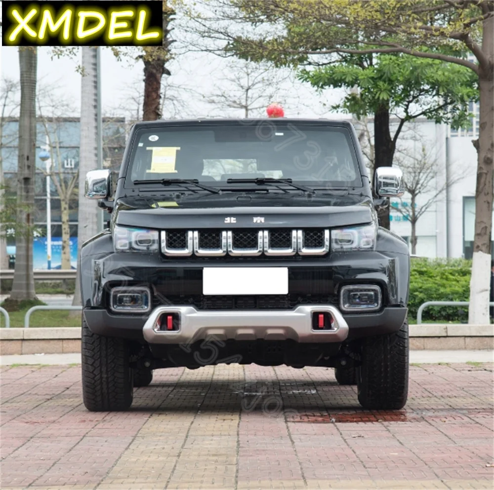 

Для Beijing Baic BJ40 2020-2023 декоративные панели переднего и заднего бампера, автомобильные запчасти, аксессуары для автоинструментов