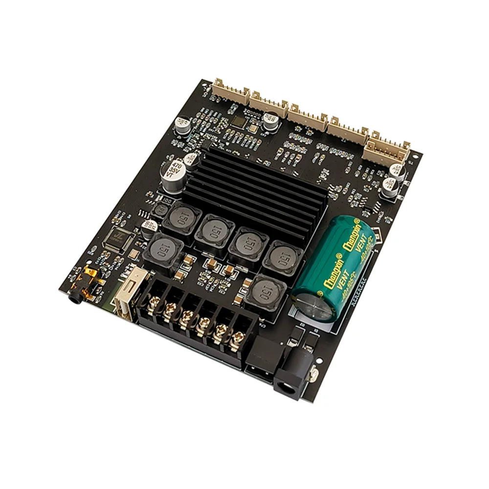 ZK-AM100F 2 1 канальный Bluetooth усилитель мощности для платы микрофон Audio все-в-одном 50 Вт