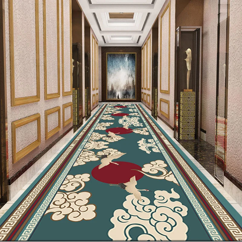 

Entrance Classic Carpet Corridor Entry Washable Padded Door House Balcony Hotel Long Corridor Carpet Decoration Bedroom Yang