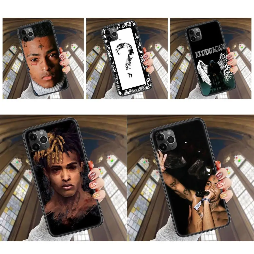 Для Samsung S10 S10E S20 S21 S22 S30 2020 FE Lite Plus Ultra 5G Rap Singer Xxxtentacion Black Hoesjes художественный чехол с рисунком