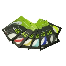 알파 2PC 배드민턴 라켓 스트링, 0.66mm 초박형, 잘 제어, 배드민턴 기계 스트링, BS66, 30 파운드
