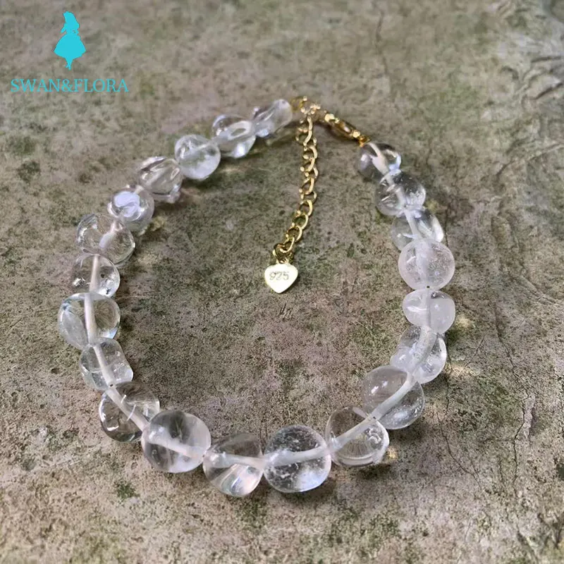 

Natural Quartz Bracelet For Women High Quality Jewelry Design Handmade