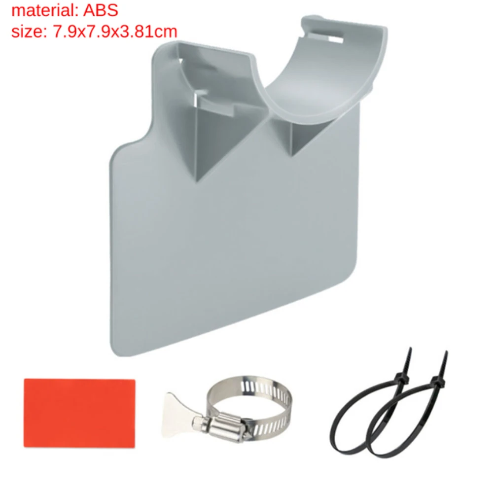 

1PCS Swimming Pool Pipe Holder Fixed Mounting Bracket For Intex Above Ground Water Hose Bracket With Cable Ties Pool Accessories