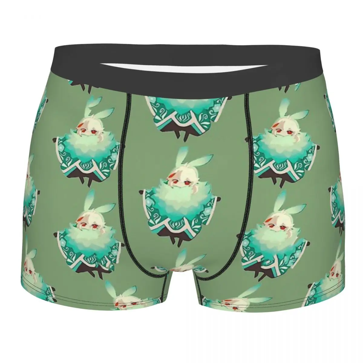 

Chibi Kazuha Man's Boxer Briefs Genshin Impact Highly Breathable Underpants Top Quality Print Shorts Birthday Gifts