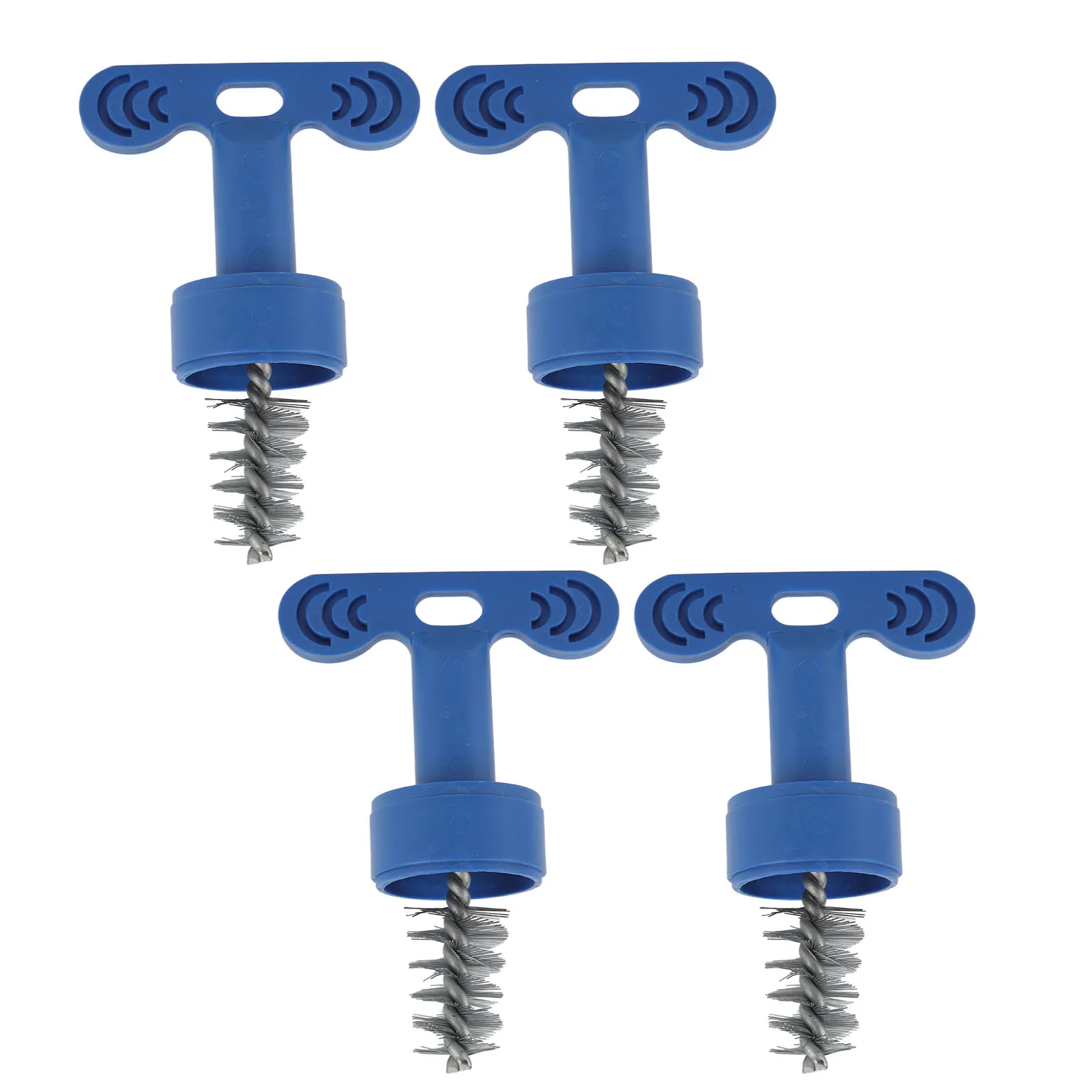 4шт Щетка для автомобильного аккумулятора Защита с Т-образной ручкой Очиститель