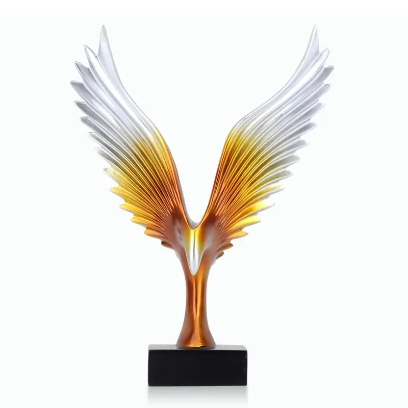 Украшение орла из смолы аксессуары для дома мягкие крылья Dapeng офисные поделки
