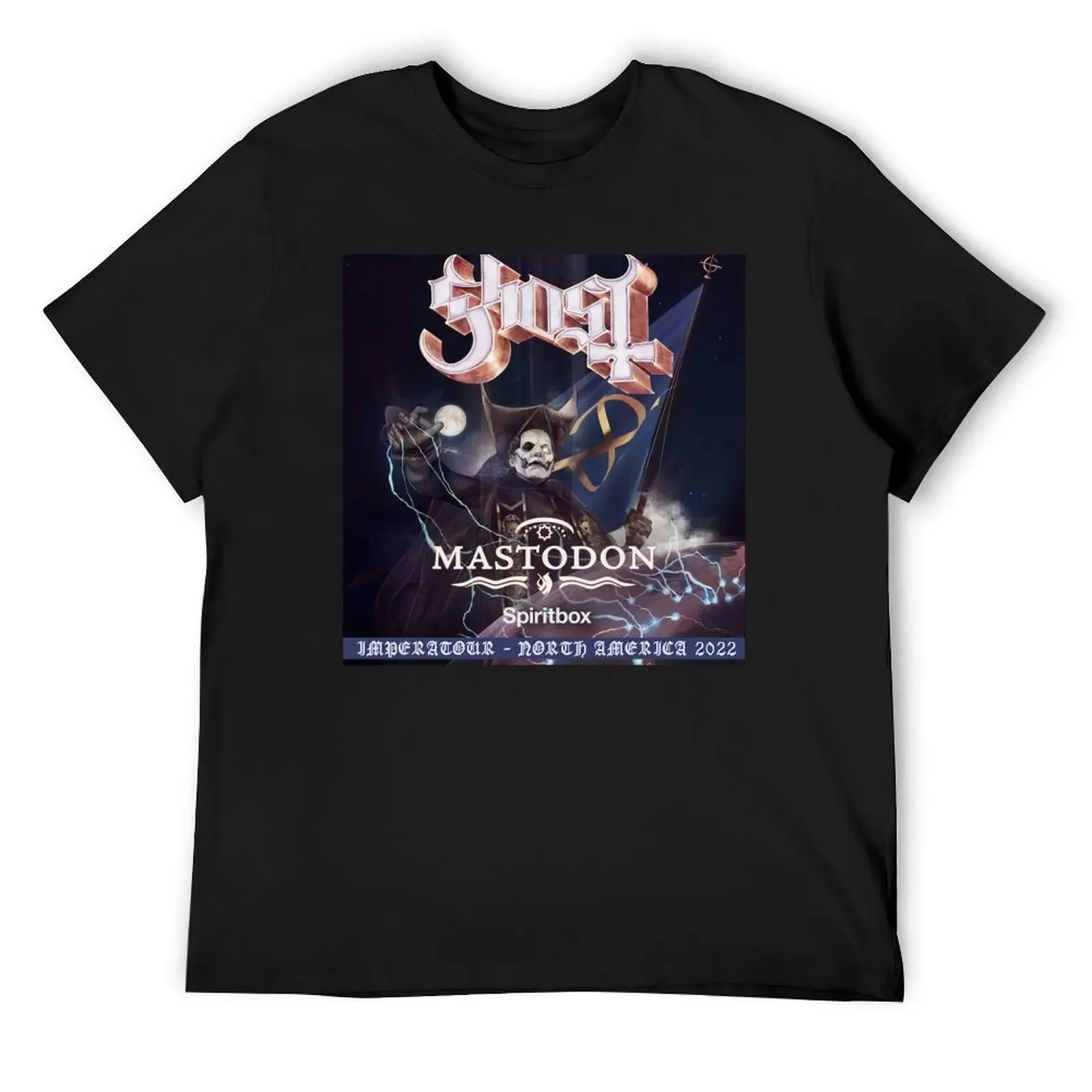 Футболка Impera Ghost American Tour 2022 одежда в стиле хиппи футболка с аниме на день Святого