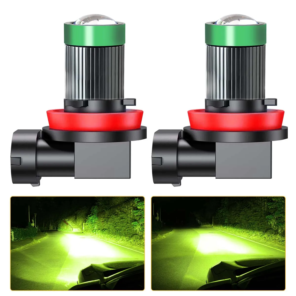 

Универсальный Комплект Для Переоборудования Лазерных Фар H7 H8 H11 H4 H9 9006 HB4, Светодиодные Противотуманные Фары, Белый