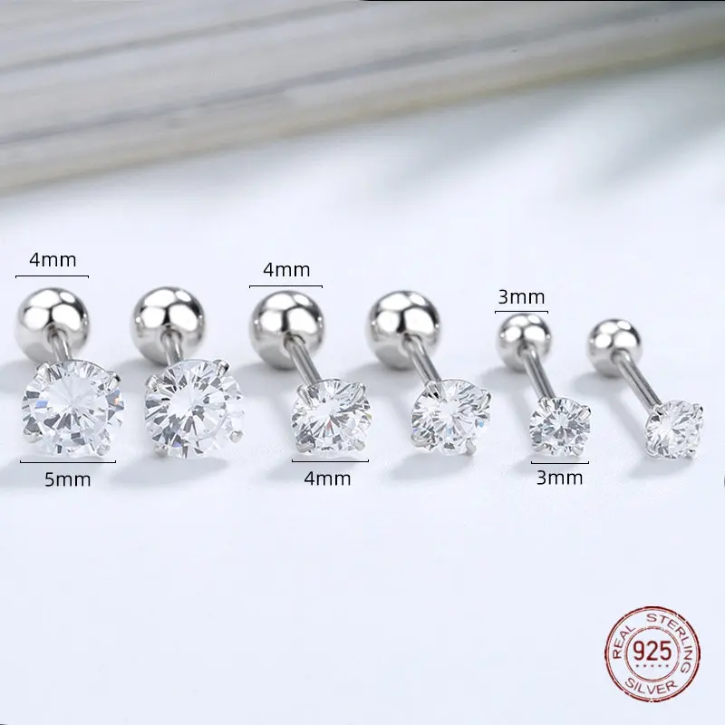 

Женские серьги-гвоздики из серебра 925 пробы с четырьмя крапанами