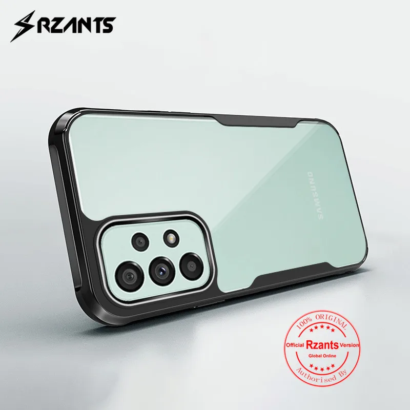 

Rzants Clear Case for Samsung Galaxy A13 4G A33 A53 A73 A52 5G A52s Crystal Hard Cover [New Beetle] Bumper Silicone Phone Casing