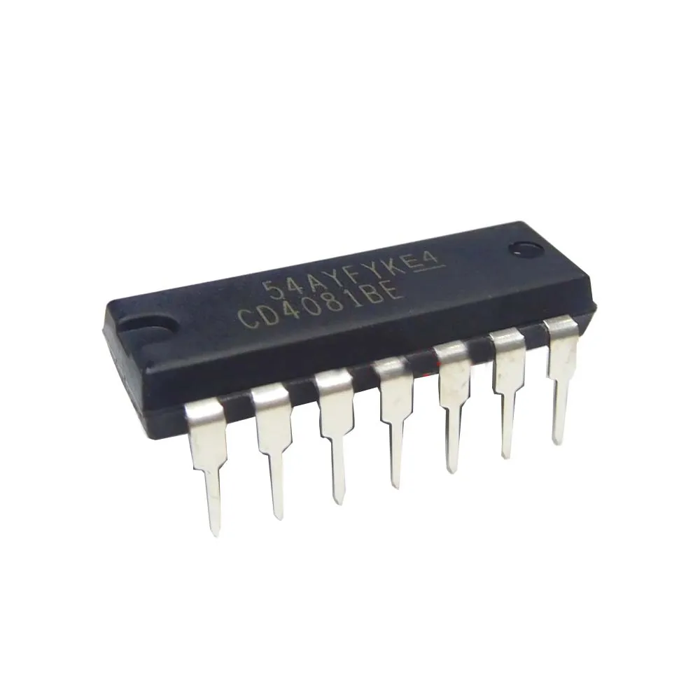

10 шт. DIP CD4081BE CD4081 DIP-14 Quad 2-входной EN gate nieuwe оригинал