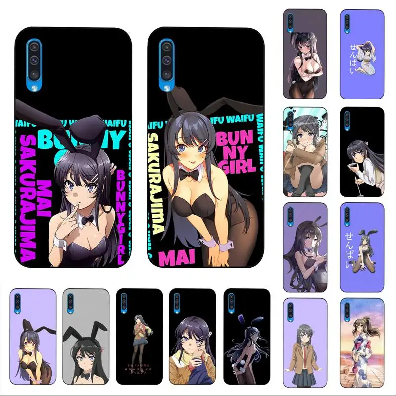 

MaiYaCa Sakurajima Mai Anime Phone Case for Samsung A51 01 50 71 21S 70 10 31 40 30 20E 11 A7 2018