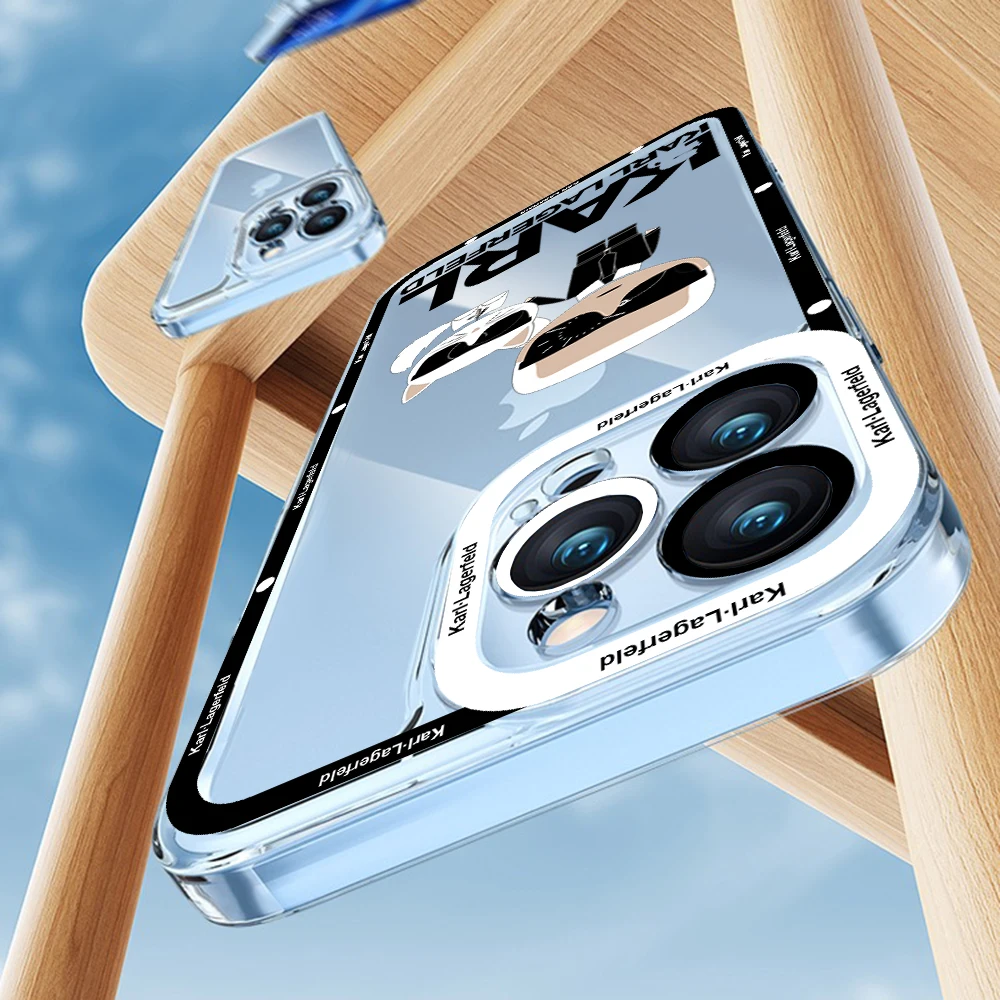 

Cartoon Designer Phone Case Telefoon For IPhone 13ProMax 14 13 12 11 Pro Max Mini Transparent Fine Hole Soft Cover