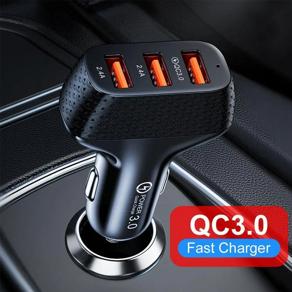 

Автомобильное зарядное устройство PD с 3 USB-портами, 20 Вт