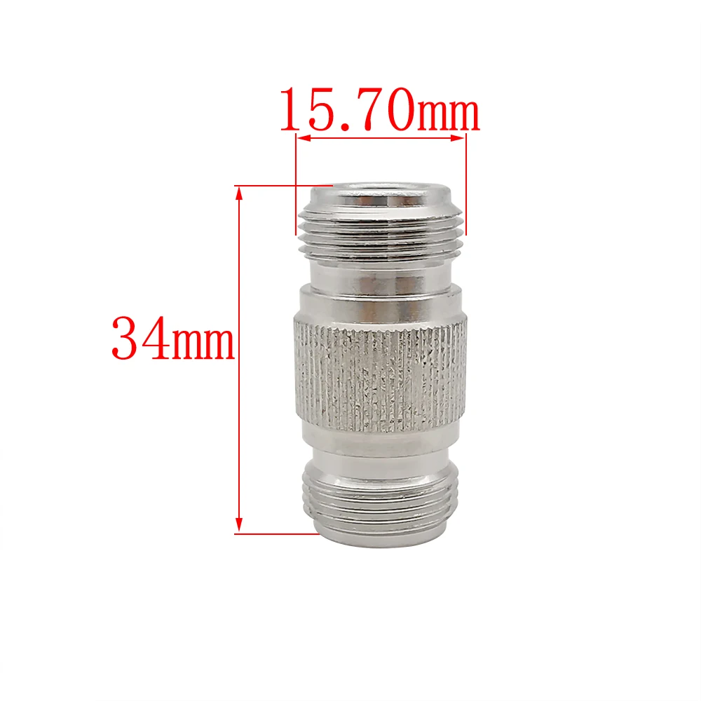 1 шт. радиочастотный адаптер Женский и женский разъем коаксиальный кабель для