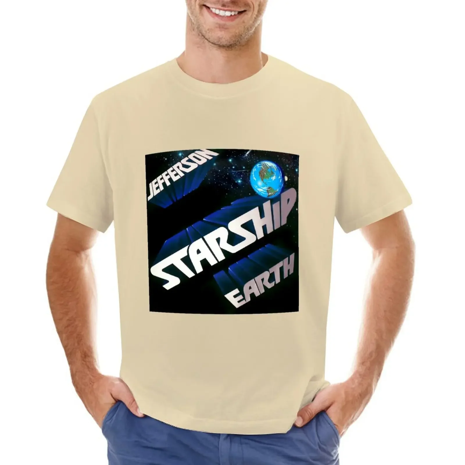 Футболка мужская с коротким рукавом дизайнерская рубашка рисунком земли уличная