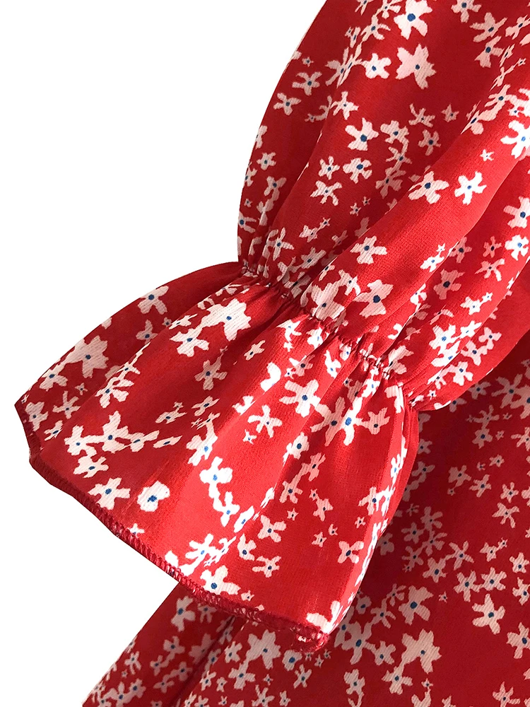 Женское платье MSFILIA полиэстер цветочным принтом