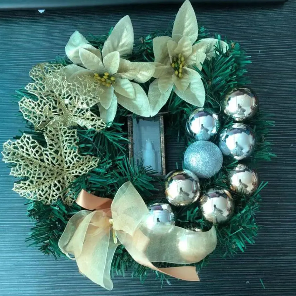 

Праздничные рождественские гирлянды, реквизит для украшения венков, простые в использовании водонепроницаемые и устойчивые к ультрафиолетовому излучению