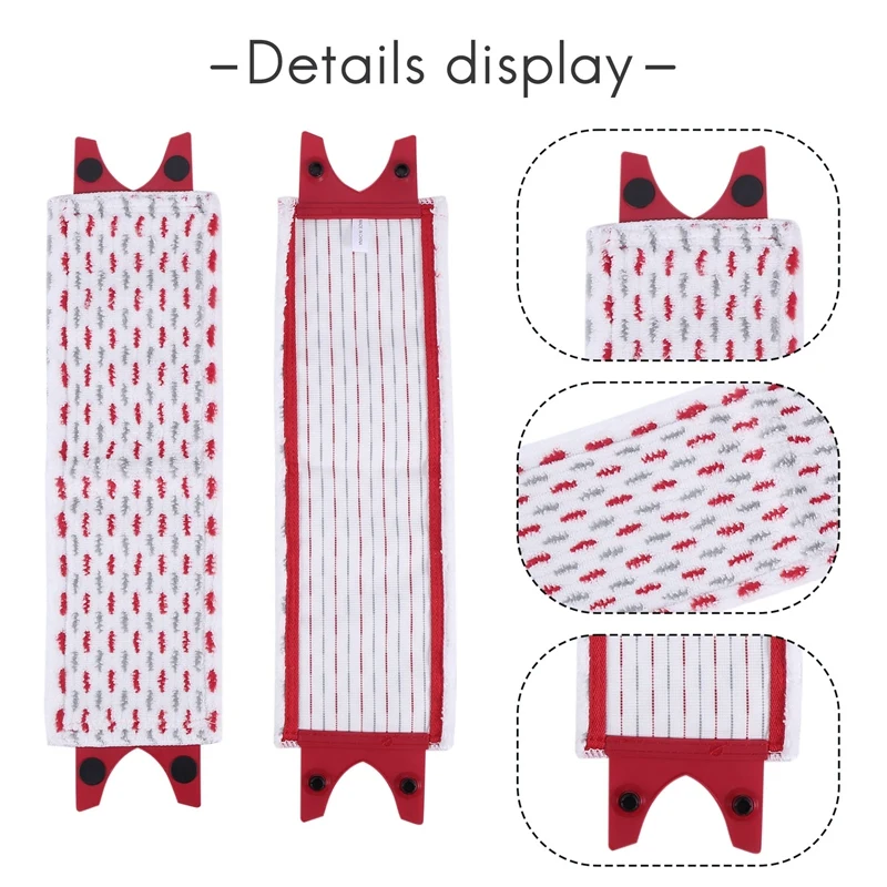 3 шт. сменные насадки для швабры из микрофибры