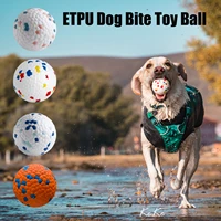 etpu dog chew chew toy ball pet supplies wear resisting bite toy outdoor interactive training ball pet accessories dogtoys