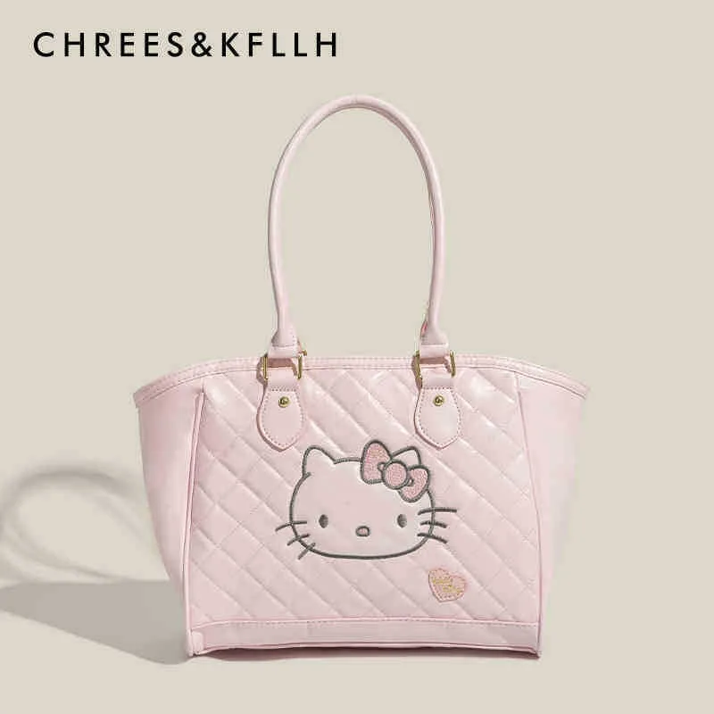 Sanrio милое девчачье сердце Hello Kitty розовая милая сумочка пара креативный