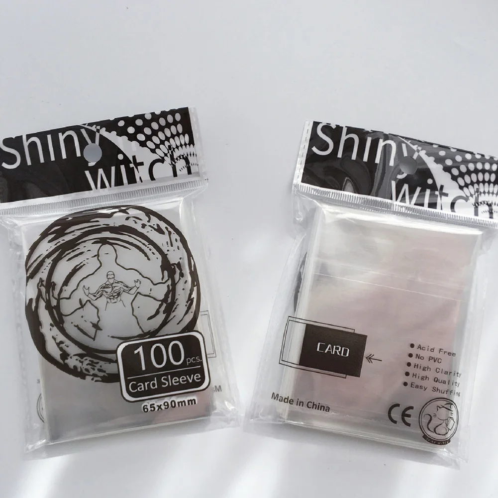 

Защитные чехлы для карт, прозрачные, 100 шт. в упаковке