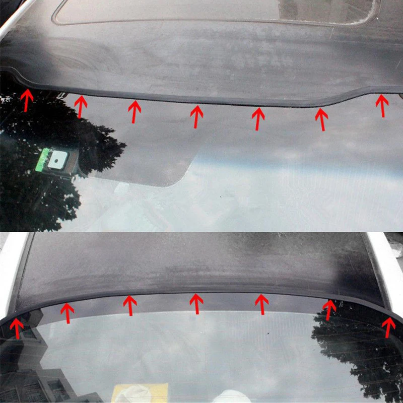 

Gutter Window Sunroof Strip Cover Water Dustproof Professional Rubber Door 15mm Universal 10ft Practical Durable Car