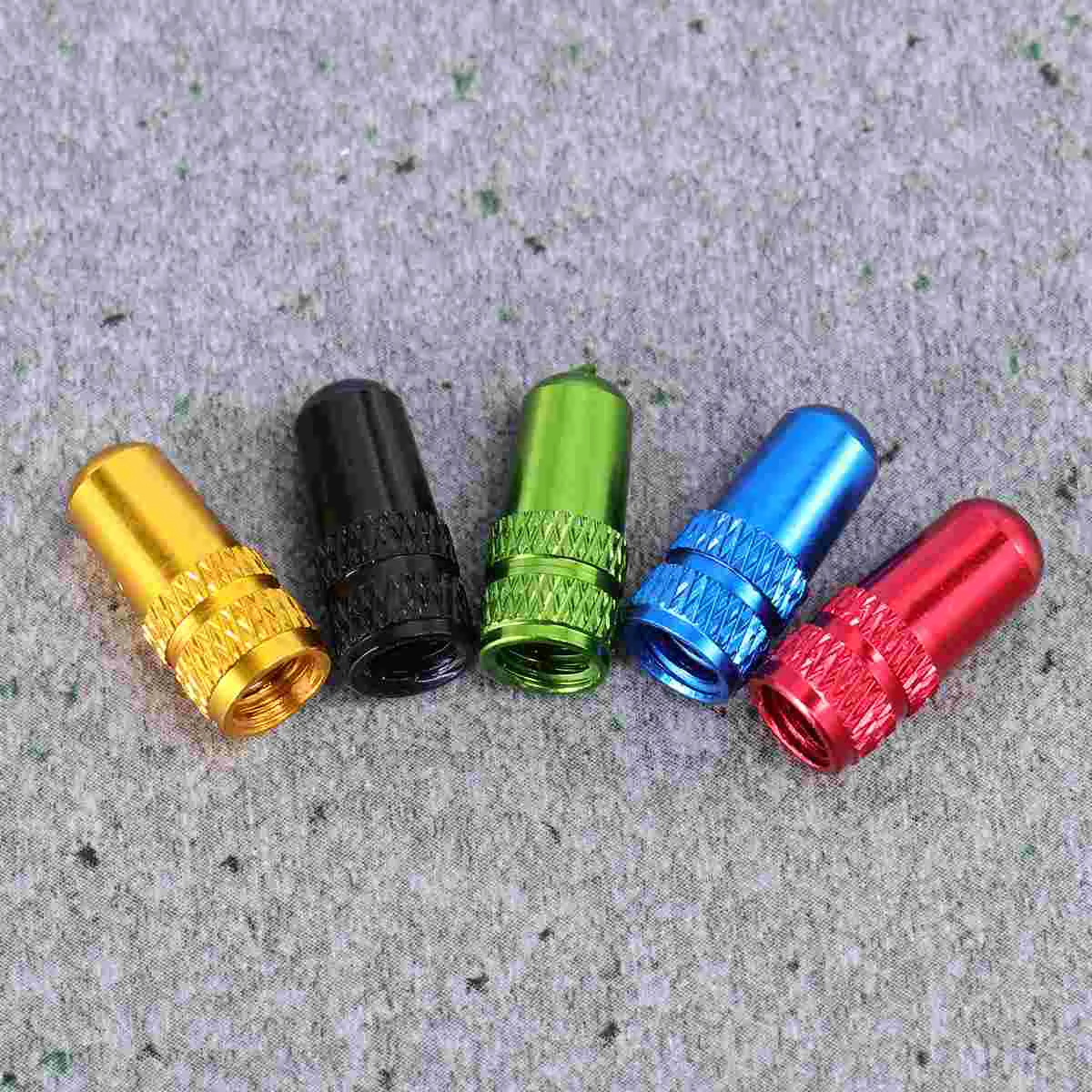 

30pcs Bike Presta Caps Multi Color Aluminum Alloy French Style Anodized Tire Cap Covers for