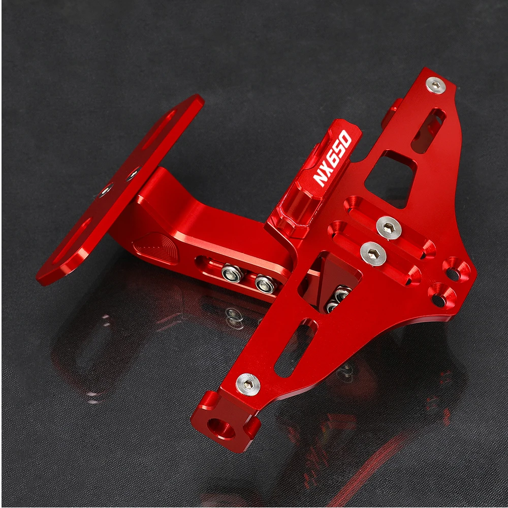 New For HONDA NX650 NX 650 1988-1999 1998 1997 1996 1995 1994 Motorcycles Rear License Plate Bracket Mount Holder With LED Light