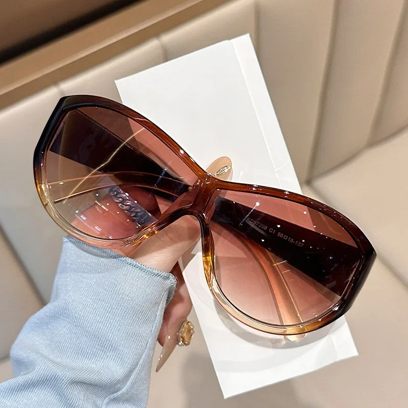 Фото Luxury Vintage Cat Eyt Sunglasses Women Fashion Brand Designer Cateye Sun Glasses Female Eyewear UV400 Gafas De Sol Mujer №1