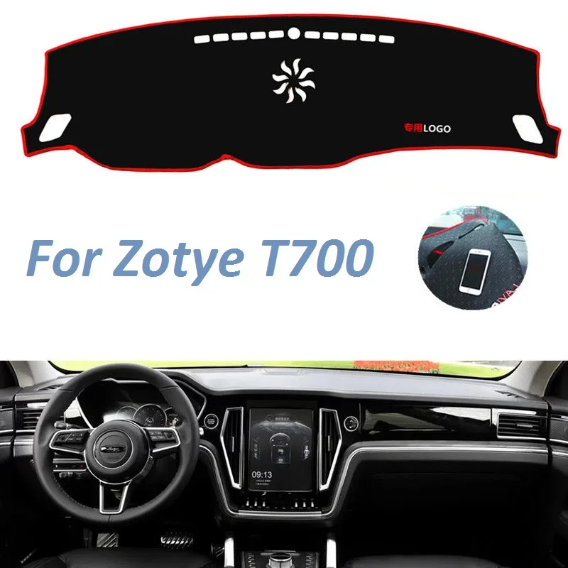 

Нескользящий коврик для приборной панели с левым и правым рулем для Zotye T700