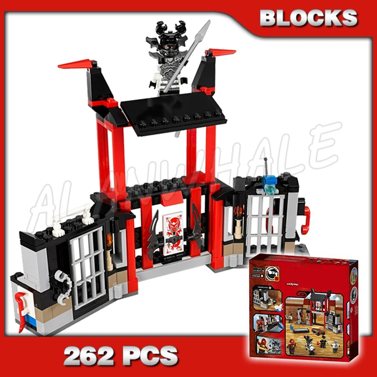 

241pcs Kryptarium Prison Breakout Samukai Escape 10522 Building Blocks Sets Samukai Bricks Compatible with Model