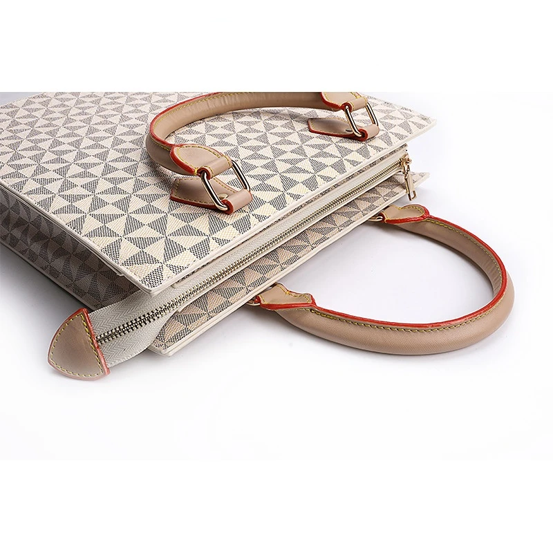 Men's Bag Fashion Portable Business Briefcase Work Girl Bags Laptop Bags Women 2023 New Luxury Handbags Large Capacity Tote