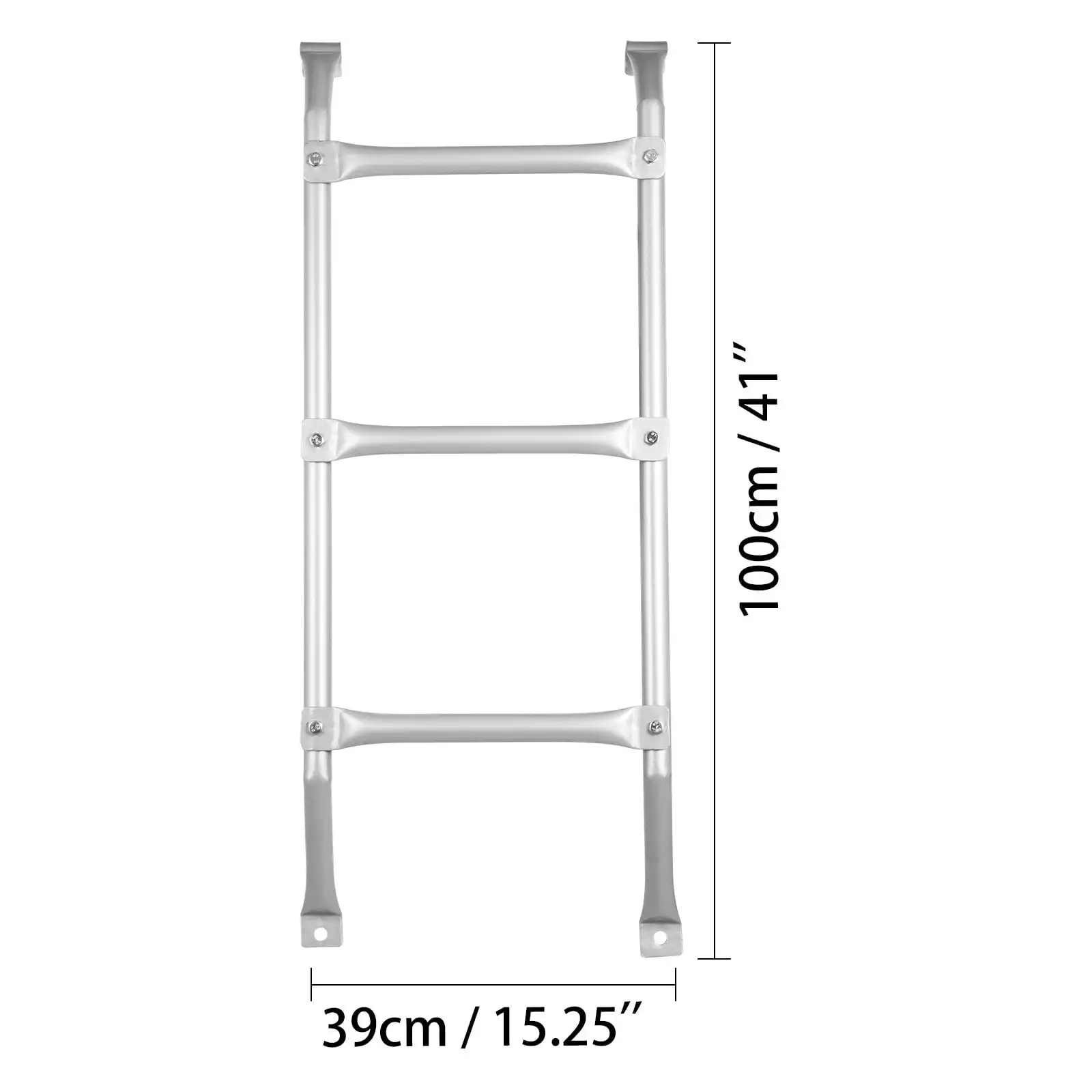 

3-Step Basement Egress Loft Window Well Attic Parts Escape Ladder