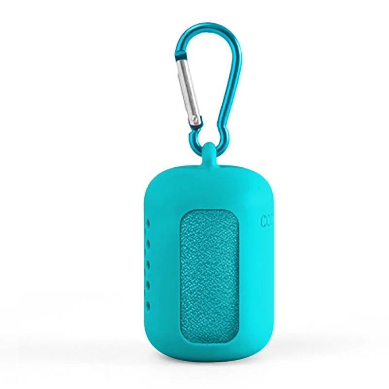 

Quick Drying Cooling Microfiber Towel Instant Cooling Relief Sports Portable Yoga Gym Pilates Running Travel Towel Silicone Bag