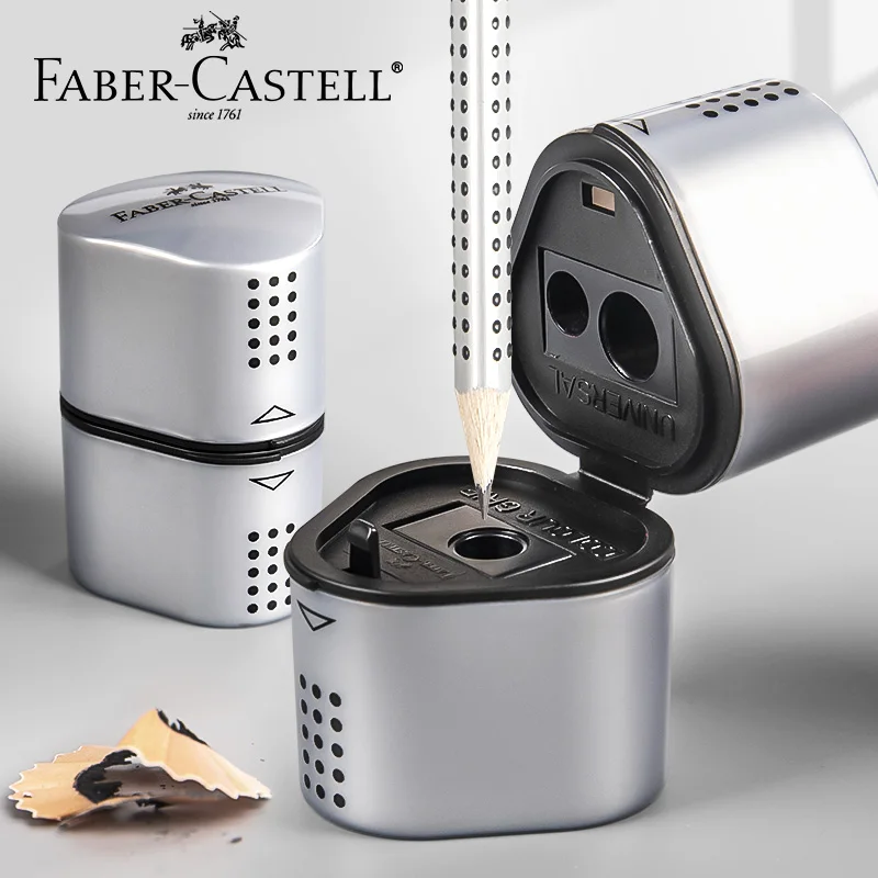 Faber-Castell Grip Trio 3 в 1 карандаш художника точилка ручная для цветных карандашей Jumbo и