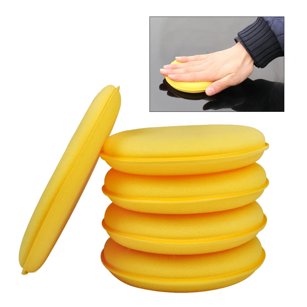 

5 Pcs Car Wash Pads Car Sponge Car Wash Sponge Press Edge Car Cleaning Tool