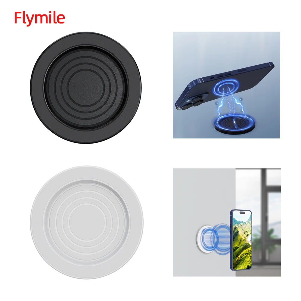 Flymile MagSafe сильная магнитная присоска для IPhone 15 14 13 магнитные наклейки на стену