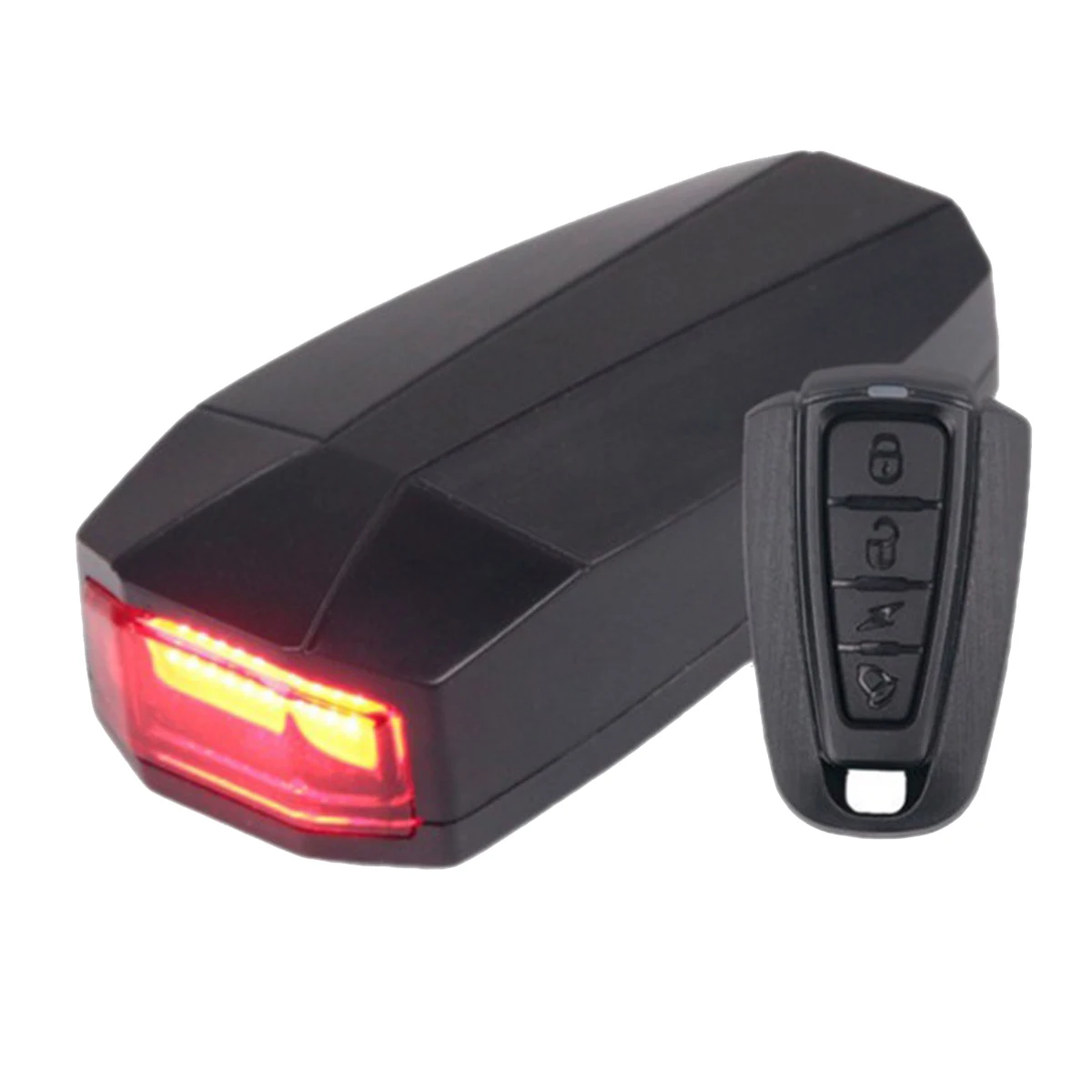 

Wireless Electric Cycling Horn Light Bicycle Alarm Light Cycling Taillight Horn LED Anti-Theft Brake Remote Control