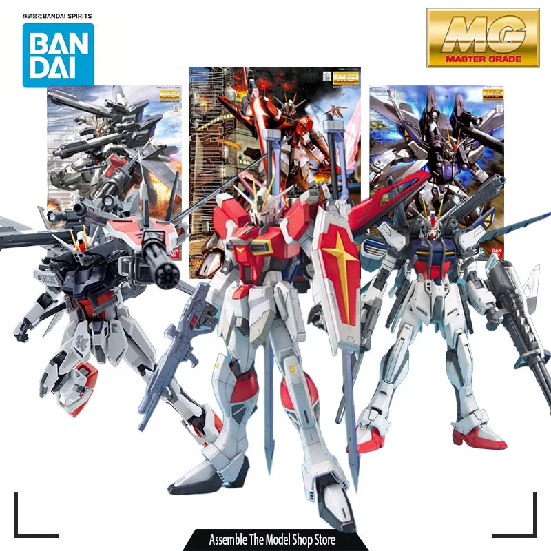 

Bandai оригинальная модель в комплекте MG ZGMF-X56S/β импульсный меч Gundam 1/100 аниме фигурка в сборе модель игрушки подарок для мальчиков