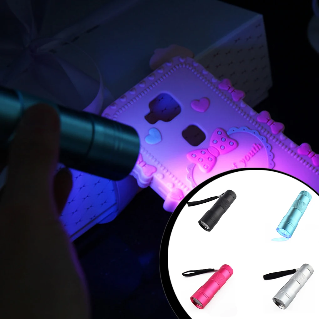 

UV Flashlight Torch Detector Function Stains Urine Fluorescence Ultraviolet Sterilization Medical Equipment Sky